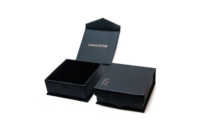 Medium Etched Stud Earrings Blue