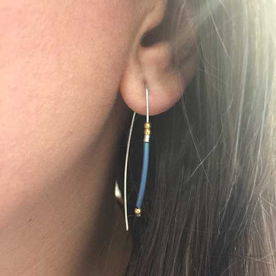 Cleopatra Earrings - Blue