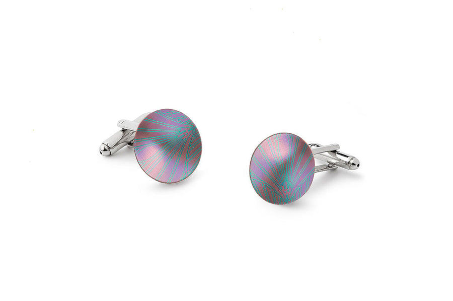 The Minimalist Cufflinks Violet