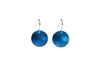 The Minimalist Small Drop Earrings - Blue